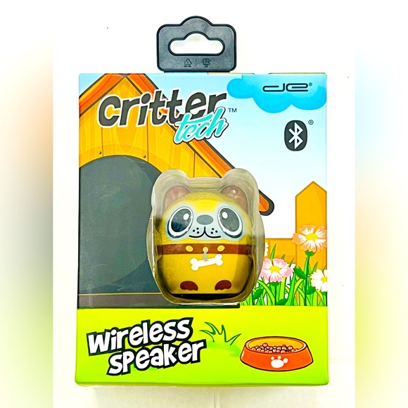 CRITTER TECH Small Wireless Portable Bluetooth Speaker. - Picture 1 of 3